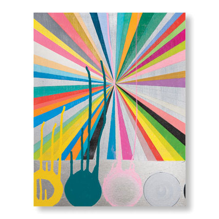 Jennifer Sanchez Limited Edition Ready to Hang Giclee on Brushed Aluminum: "NY 1040"