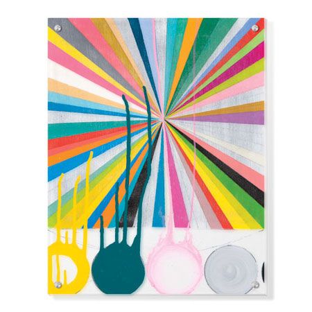 Jennifer Sanchez Limited Edition Ready to Hang Giclee on Clear Acrylic: "NY 1040"