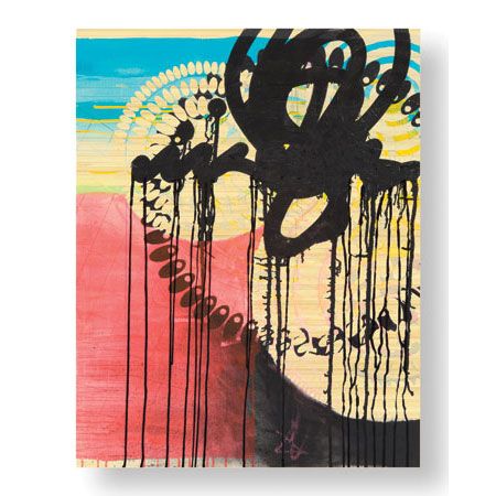 Jennifer Sanchez Limited Edition Ready to Hang Giclee on Sustainable Bamboo: "NY 1005"