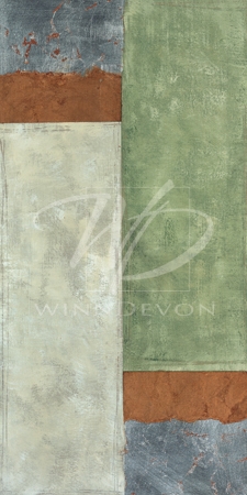 Jennifer Strasenburgh Limited Edition Hand-Embellished Giclee on Canvas:"Divided I"