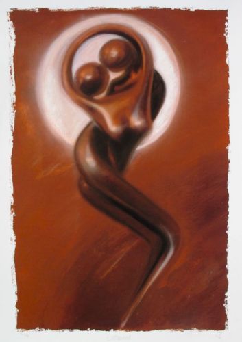 Jennine Parker Hand Signed Limited Edition Giclee:"Entwined"