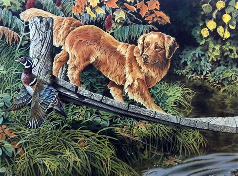 Jerry Gadamus Print-Signed and Numbered:"Autumn Beckoning"