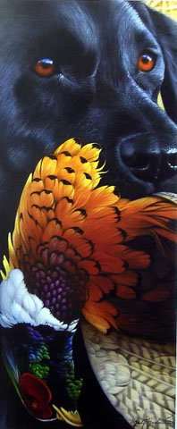 Jerry Gadamus Print-Signed and Numbered:"Black Beauty"
