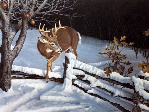 Jerry Gadamus Print-Signed and Numbered:"December Twilight"