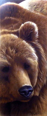 Jerry Gadamus Print-Signed and Numbered:"Grizzly Bear"