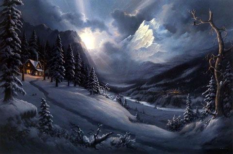Jesse Barnes Print-Signed and Numbered:"And There Was Light"