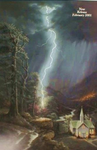 Jesse Barnes Signed and Numbered Limited Edition Lithograph: "Refuge From The Storm" Jesse Barnes Signed and Numbered Limited Edition Lithograph: "Refuge From The Storm"
