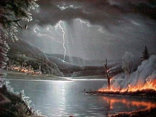Jesse Barnes Signed and Numbered Limited Edition Lithograph: "RENEWAL"