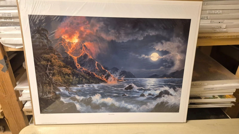 Jesse Barnes Signed Limited Edition Lithograph Print: "Forces of Nature" Jesse Barnes Signed Limited Edition Lithograph Print: "Forces of Nature"