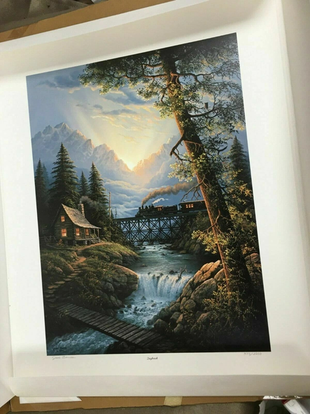 Jesse Barnes Signed Limited Edition Offset Lithograph: "Daybreak"