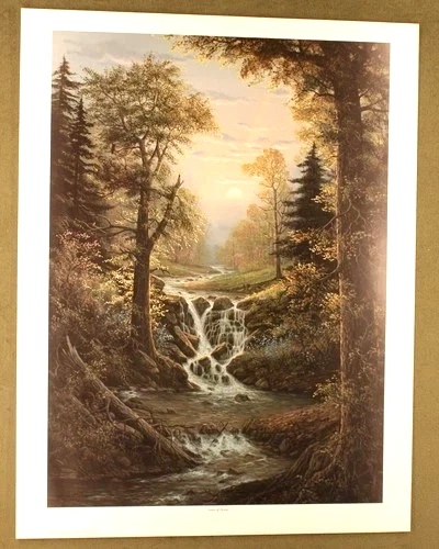 Jesse Barnes Signed Limited Edition Offset Lithograph: "Essence of Spring"