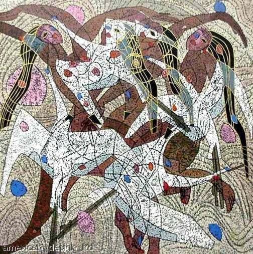 Jiang Tiefeng Limited Edition Serigraph Print: "FLIGHT"