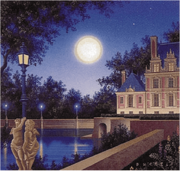 Jim Buckels Artist Signed Limited Edition Serigraph on paper:"Aurora’S Garland"