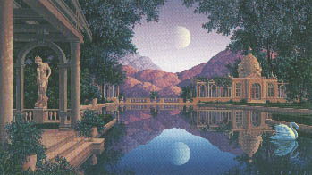 Jim Buckels Limited Edition Serigraph on Paper: "Leda