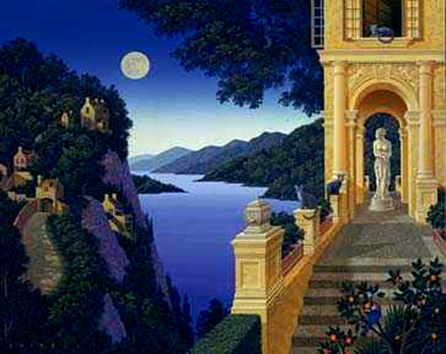 Jim Buckels Limited Edition Serigraph on Paper: "Two Suitors"