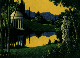 Jim Buckels Limited Edition Serigraph on Paper: "Vespertina"