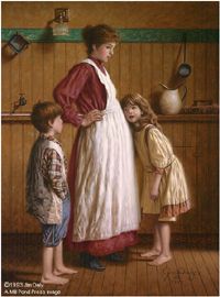 JIM DALY 11X8 Secondary Market Art: "NEW CITIZEN"