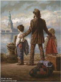 JIM DALY  Secondary Market Art: "NEW BEGINNING"