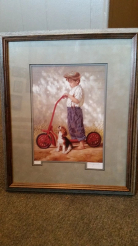 Jim Daly Signed and Numbered Limited Edition Lithograph: "Go Home" Jim Daly Signed and Numbered Limited Edition Lithograph: "Go Home"