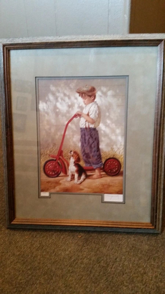 Jim Daly Signed and Numbered Limited Edition Lithograph: "Go Home"