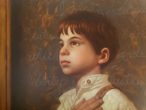 Jim Daly Signed and Numbered Limited Edition Lithograph: "Honor and Allegiance"