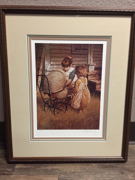 Jim Daly Signed and Numbered  Limited Edition  Lithograph: "Make Believe"