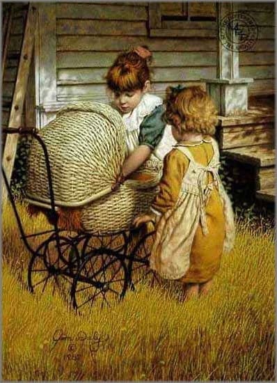 Jim Daly Signed and Numbered Limited Edition Lithograph: "Make Believe"
