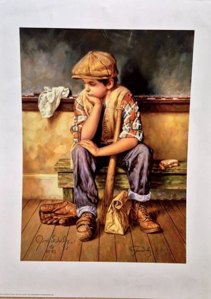 Jim Daly Signed Limited Edition Lithograph Print: "Rain Rain"