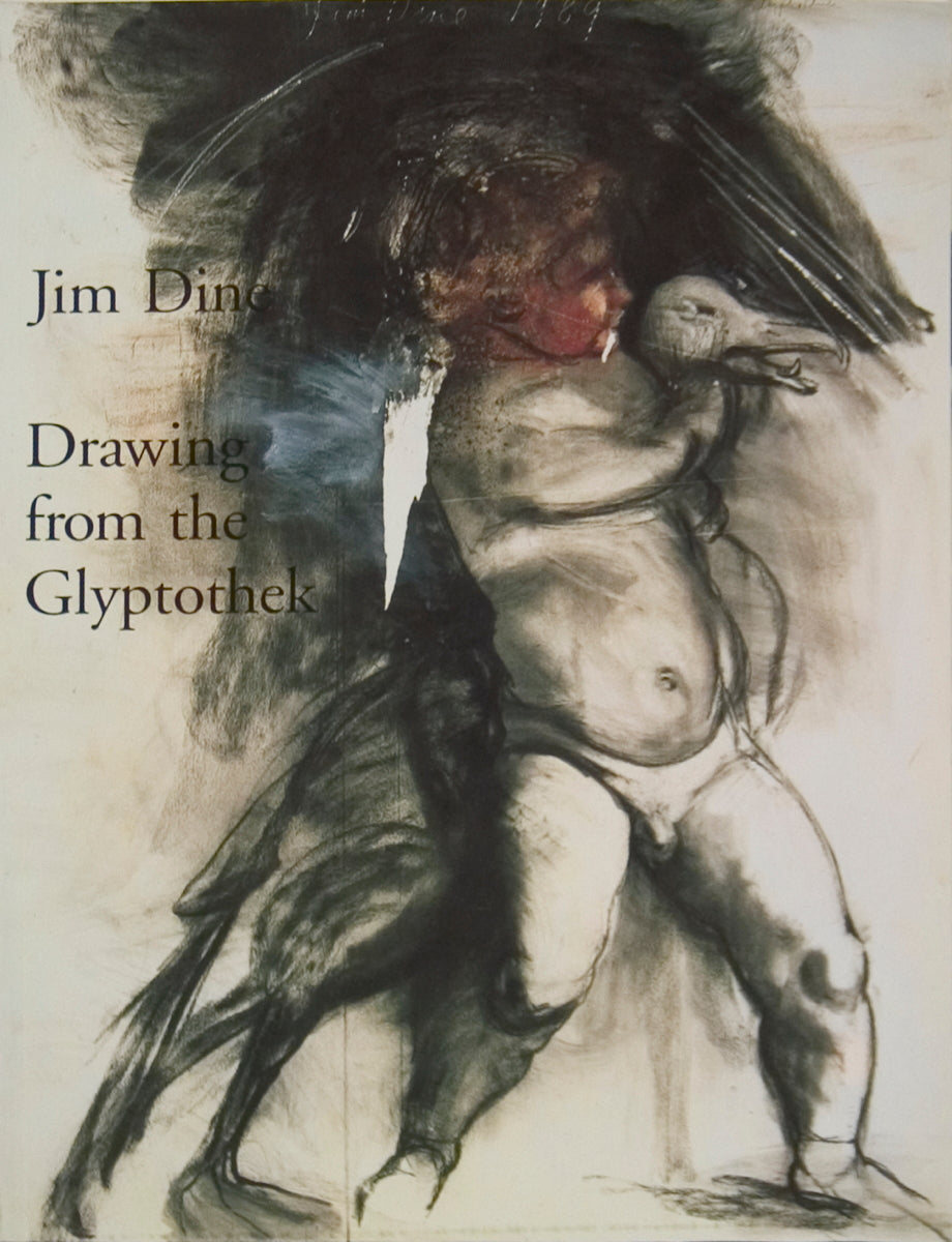 Jim Dine Rare Vintage Artist Signed Book: "Jim Dine Drawing from the Glyptothek"