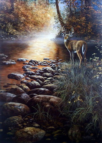 Jim Hansel Print-Signed and Numbered:"Beside Still Waters"