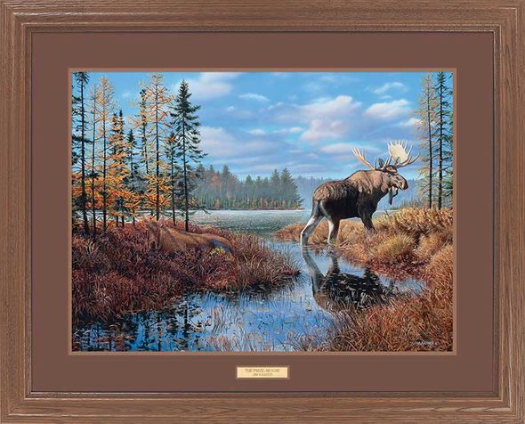 Jim Kasper Great Northern Art Open Edition Framed Art Print:"The Prize"