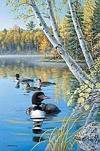 Jim Kasper Limited Edition Print:"Season's Of The Lake-Fall "