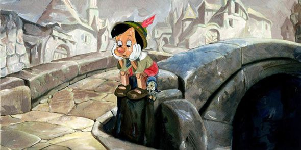 Jim Salvati Limited Edition Gicl&eacute;e on Canvas:"Pinochio"