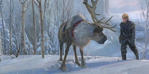 Jim Salvati Signed and Numbered Limited Edition Hand-Textured Gicl&eacute;e on Canvas:"Epic Journey - Frozen"