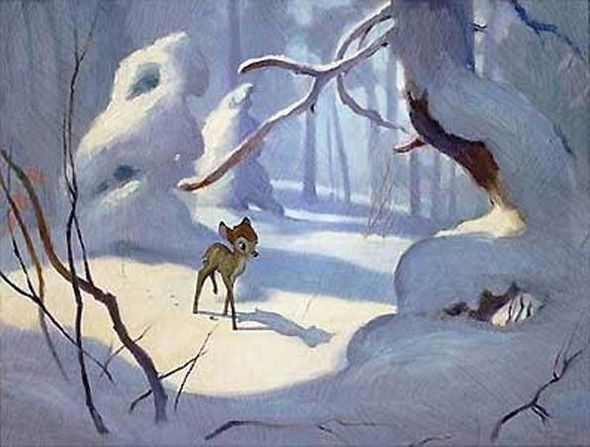 Jim Salvati Signed and Numbered Limited Edition Canvas:"Bambi"