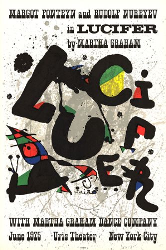 Joan Miro Fine Art Print:"Lucifer"