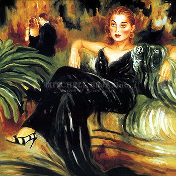 Joanna Zjawinska Handsigned and Numbered Limited Edition Serigraph on Canvas: "World of Illusion"