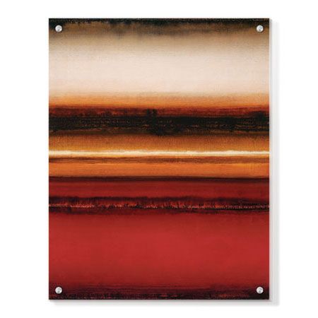 Joel Holsinger Limited Edition Ready to Hang Giclee on Clear Acrylic: "Red River Sunset"