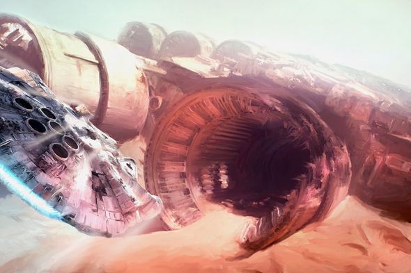 Joel Payne Limited Edition Star Wars Canvas Giclee:"We're Going In"