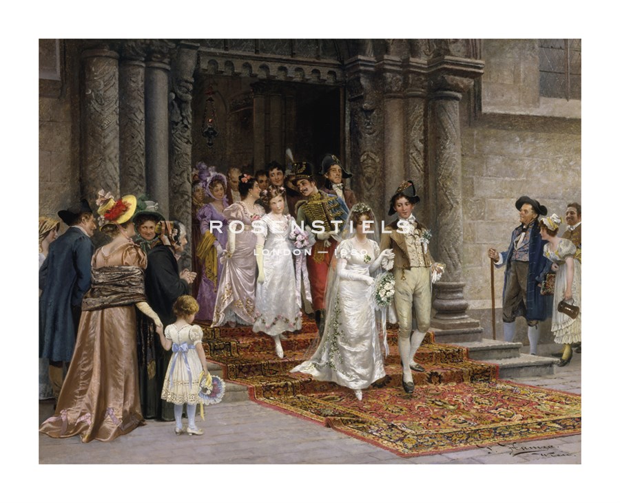 Johann Hamza Hand Numbered Limited Edition Print on Paper :"The Wedding"