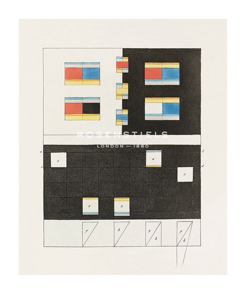 Johann Wolfgang von Goethe Hand Numbered Limited Edition Print on Paper :"Colour Theory - Vision"