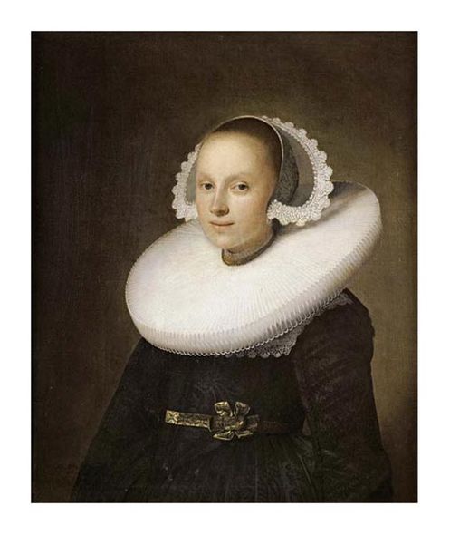 Johannes Cornelisz Verspronck Fine Art Open Edition Gicl&eacute;e:"Portrait of a Young Lady"