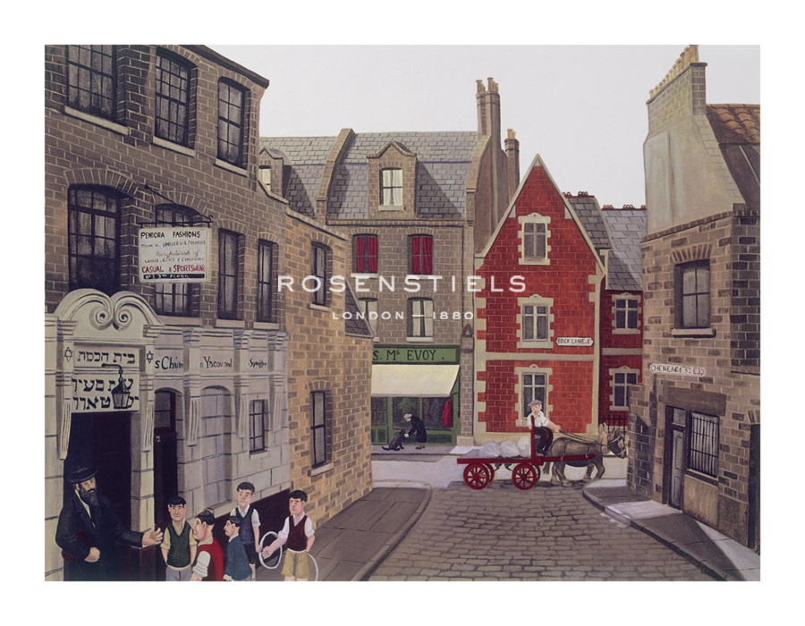 John Allin Hand Numbered Limited Edition Print on Paper :"Heneace St."