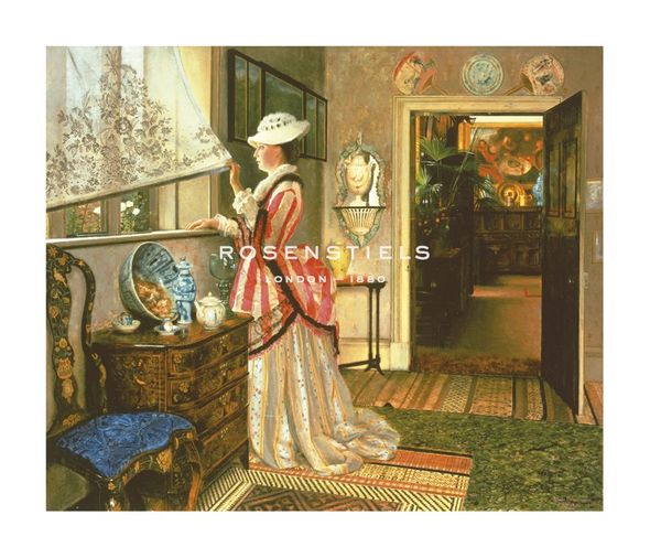 John Atkinson Grimshaw Hand Numbered Limited Edition Print on Paper :"Anticipation"
