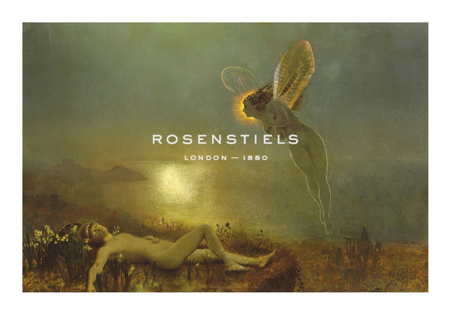 John Atkinson Grimshaw Hand Numbered Limited Edition Print on Paper :"Endymion on Mount Latmos"