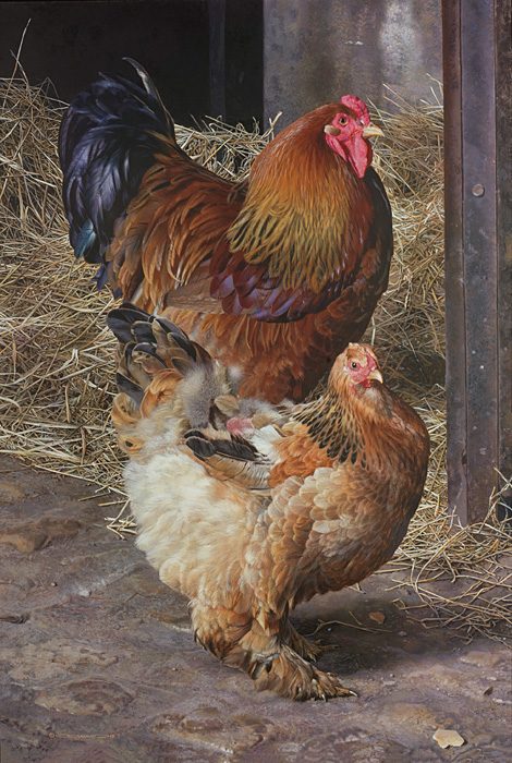 Carl Brenders Hand Signed and Numbered Limited Edition Canvas Giclee:"The Stable Royals"