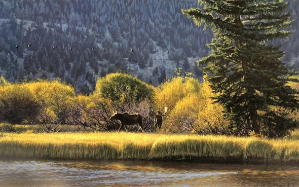 John Banovich Limited Edition Paper Print:"Signs Of Autumn"