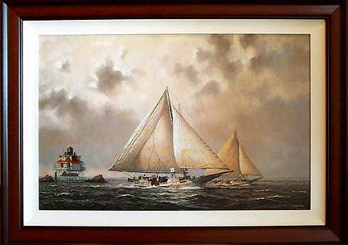 John Barber Handsigned and Numbered Limited Edition Canvast "Kathryn"