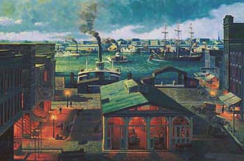 John Barber Handsigned and Numbered Limited Edition Print "Old Norfolk Evening"