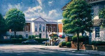 John Barber Handsigned and Numbered Limited Edition Print "On the Boulevard"